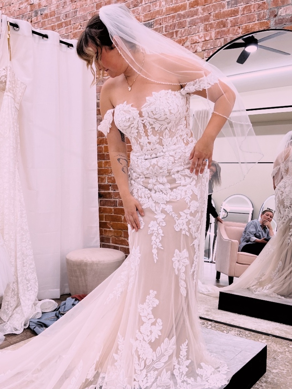 Eddy K wedding dress